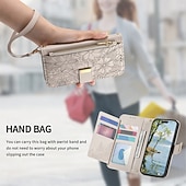 cheap 2026 Samsung Galaxy S26 Series-Phone Case For Samsung Galaxy S26 S26 Plus S26 Ultra Wallet Case Flip Cover with Stand Holder Zipper with Wrist Strap Tree Retro TPU PU Leather
