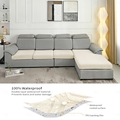 preiswerte Patio-Kissenbezug-wasserdichte Terrassen-Sofakissenhülle, wetterfester Sofasitzschutz, tier- und kratzfester Möbelbezug