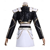 halpa Naisten puvut-Korealainen idoli inspiroima Poptähti Asu Naamiaisasut Virtuaalinen idoli for Naisten Aikuiset Halloween Karnevaali Suoritus Comic Con Anime-näyttely