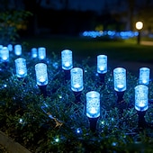 tanie Światła ścieżki i latarnie-1 szt. zewnętrzna lampa solarna w kształcie bańki, wodoodporna IP65, diody LED 10/20, dekoracyjna lampa LED do ogrodu, podwórka, ścieżki, trawnika, patio, gospodarstwa, oświetlenia krajobrazowego