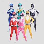 economico Costumi per ragazzi-Potenti eroi Tommy Oliver Costume Cosplay Tuta Cosplay Halloween for Per uomo Per donna Ragazzi Bambini Adulti Halloween Carnevale Mascherata