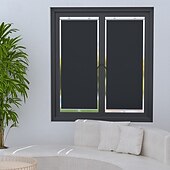 abordables Rideau de panne-Pare-soleil rétractable d'intérieur à ventouses pour vitres latérales de voiture, stores temporaires portables pour vitres de salle de bain ou de voiture.
