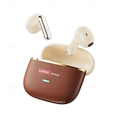ieftine Căști Wireless-Căști intraauriculare Lenovo, căști cu cip Bluetooth 6.0 și carcasă de încărcare, 30 de ore de redare, audio spațial captivant la 360° cu sunet panoramic 3D, căști intraauriculare pentru jocuri,