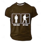  Herre T-skjorte med kort erme, rund hals, gitarist, silhuett, sammenligning, morsom musiker, rocker, gave, musikkelsker, klær, designerklær, s, m, l, xl, xxl, xxxl