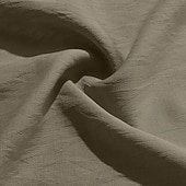 economico Vacanza-Per uomo Camicia Camicia di lino Camicia con Bottoni Tinta unica All'aperto Vacanza Nero Bianco Verde chiaro Verde scuro Manica Corta Colletto a Camicia Estate Primavera Abbigliamento Tasca