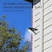 billige Vegglamper til utendørsbruk-Utendørs solcelledrevet 8-rutenett LED-cob-vegglampe med klips og bevegelsessensor, IP65 vanntett, multifunksjonell nødarbeidslampe for hage, gårdsplass, gjerde, park, garasjebelysning