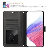 levne 2026 Samsung Galaxy S26 Série-telefon Carcasă Pro Samsung Galaxy S26 S26 Ultra Plus Pouzdro na peněženku se stojánkem s Lanyardem s poutkem na zápěstí Retro TPU PU kůže