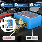 levne Servis vozidel-dálkový odpojovač baterie, 12V 240A spínač proti krádeži, spínač autobaterie, inteligentní odpojovač baterie pro auto, loď, přívěs, obytný vůz, čtyřkolku, UTV, motocykl