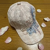 abordables Sombreros-Mujer Sombrero Gorra de Béisbol Protección Solar Diario Exterior Calle Floral Floral