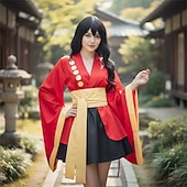 olcso Anime kosztümök-Óceáni kalandor Szalmakalapos kalóz Anime Ruhák Felszerelések Álarcosbál Cosplay öltönyök Kimonó Mindszentek napja Anime Expo Jelmez Kompatibilitás Női Felnőttek