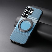 cheap 2026 Samsung Galaxy S26 Series-Phone Case For Samsung Galaxy S26 S25 Edge S24 FE S23 Ultra Plus A56 A36 A26 A16 A35 5G A15 Magnetic Adsorption with Stand Holder Shockproof TPU PU Leather