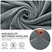 baratos Cobertura de Sofa-Capas elásticas para sofás de 1, 2, 3 e 4 lugares, capa para sofá modular em formato de L, capa protetora para sofá chaise longue, protetor de móveis para sala de estar.
