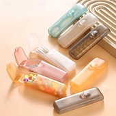 levne Úložiště a organizování-4/6 ks přenosných úložných krabiček (náhodná barva), organizér na malé díly, cestovní párátka, dentální nit, přihrádky na pilulky a šperky, pouzdra na jehly s vatovými tyčinkami, domácí cestovní