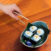 رخيصةأون أدوات وأجهزة المطبخ-٥٠ قطعة من الملاقط الخشبية، أدوات طبخ للاستخدام مرة واحدة، ملاقط صغيرة من الخيزران، ملاقط طبيعية للخبز والتحميص، أدوات شواء، تستخدم في محلات الشاي والقهوة، أواني طهي للشواء، مشابك طعام.