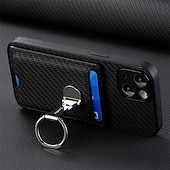 abordables 2026 Samsung Galaxy S26 Série-téléphone Coque Pour Samsung Galaxy S26 S26 Plus S26 Ultra Coque Arrière avec Support Support Anneau Emplacement Carte Rétro TPU Fibre faux cuir