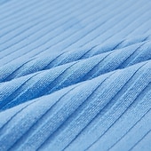 economico Polo Classico da Uomo-Per uomo Top a Maglia a Coste Testurizzato Casuale Lavoro Bavero Colletto Polo a Coste Manica Corta Essenziale Moderno Blocco di colori Bottoni Lavorato a maglia Primavera &amp; Estate Blu Bianco Giallo