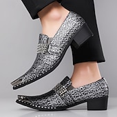 Χαμηλού Κόστους Μπαλαρίνες-Ανδρικά μοκασίνια από χρυσή δερματίνη με υφή – μοντέρνα slip-on παπούτσια, πάρτι, βραδινά και κομψά casual ρούχα