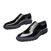 abordables Chaussures de Costume Classiques-Chaussures derby classiques pour hommes, 100 % cuir de première qualité, finition polie, confortables et élégantes, idéales pour les affaires, les mariages et les occasions formelles.