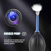 abordables Les fournitures de nettoyage-Kit de nettoyage 3 en 1 pour appareils photo et téléphones : stylo, brosse, chiffon, soufflette et kit de nettoyage pour objectifs. Compatible avec appareils photo, reflex, télescopes, loupes et