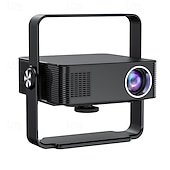 cheap Projectors-Native 1080P 5G Smart Projector, 8K Supported Android 13.0 Movie Projector for Soccer Watch Party, HDR 10+ Home Theater for Football Tournament, Stadium Experience for Championship Game Night