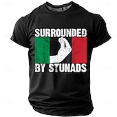  Per uomo Gergo divertente Maglietta Manica Corta maglietta Stampa 3D Girocollo Camicia Moda Quotidiano Quotidiano Streetwear Erica del pompelmo Estate Primavera Abbigliamento S M L XL XXL XXXL