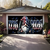 Χαμηλού Κόστους Γκαράζ &amp; Πινακίδες Πόρτας-4η Ιουλίου 2026 250η Ημέρα Μνήμης Επέτειος 1776 2026 Άγαλμα της Ελευθερίας Αμερικανική Σημαία Κάλυμμα Γκαράζ Μπανέρ Πατριωτική Υπαίθρια Διακόσμηση Σπιτιού Γιορτής Ημέρας Ανεξαρτησίας Μεγάλο Κάλυμμα