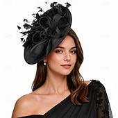 cheap Fascinators &amp; Hats-Derby Hat Fascinator Hat Fascinator Gentlewoman Fancy Dress Women's Derby Ascot Horse Racing Festival Adults' Hat Summer Spring