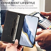 billiga 2026 Samsung Galaxy S26 Serien-telefon fodral Till Samsung Galaxy S26 S26 Ultra Plus Plånboksfodral med stativ Magnet Stöd för trådlös laddning Kontor / företag TPU PU läder