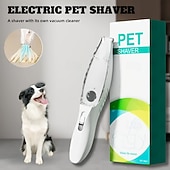 cheap Nail Clippers &amp; Grinders-Wireless Dog Paw Trimmer with Strong Suction Vacuum | Automatic Hair Collection, USB Rechargeable, Low Noise, Suitable for Small and Large Dogs, Cats