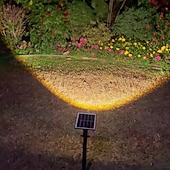 olcso Pathway Lights &amp; Lanterns-1 db kültéri napelemes fali spotlámpa, IP55 vízálló, 3 LED gyöngy, polip dizájn, kettős rögzítési lehetőség, dekoratív LED tájvilágítás kertbe, udvarra, ösvényre, gyepre, teraszra