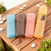 levne Úložiště a organizování-4/6 ks přenosných úložných krabiček (náhodná barva), organizér na malé díly, cestovní párátka, dentální nit, přihrádky na pilulky a šperky, pouzdra na jehly s vatovými tyčinkami, domácí cestovní