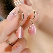 Недорогие Серьги-1 пара Серьги-слезки Серьги For Жен. Повседневные Для улицы Свидание Сплав Свисающие