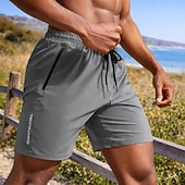 رخيصةأون شورت جري-رجالي شورت للجري شورت رياضي رباط Pockets شورتس مناسب للبس اليومي الأماكن المفتوحة عطلة الصيف خفة الوزن متنفس تمرين نادي رياضي المشي الركض استرخاء صالح ملابس رياضية ألبسة رياضية