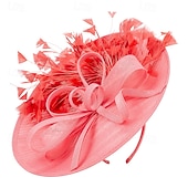 cheap Fascinators &amp; Hats-Derby Hat Fascinator Hat Fascinator Gentlewoman Fancy Dress Women's Derby Ascot Horse Racing Festival Adults' Hat Summer Spring