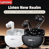 זול auriculares-Lenovo LE253 Headphones TWS Wireless Bluetooth 6.0 ANC Noise Reduction HiFi Sound Earphones Game Sports Headset With Mic Earbuds