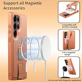 cheap 2026 Samsung Galaxy S26 Series-Phone Case For Samsung Galaxy S26 Ultra Plus S25 Ultra Plus S25 Edge S24 Plus Wallet Case with Stand Holder Full Body Protective Shockproof TPU PU Leather