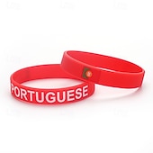 economico Accessori e Cappelli-20 braccialetti per la partita mondiale di calcio 2026, calcio, patriottico, unisex, per bambini e adulti, per feste, eventi calcistici, travestimenti