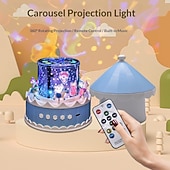 Недорогие Детские ночные огни-Проектор Свет Светодиодный ночник В помещении Изменение цвета