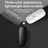 cheap TV Boxes-Bluetooth Page Turner for Kindle, TikTok Remote Control Scroller with Scroll Wheel, Wireless Selfie Camera Shutter Zoom Button for iPhone iPad Android, Long Battery Life