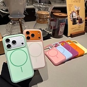 preiswerte Handyhülle für iPhone-Handy Hülle Handyhüllen Für iPhone 17 Pro Max 16 Pro Max 15 Pro Max Magnetische Adsorption Stoßfest ABS + PC