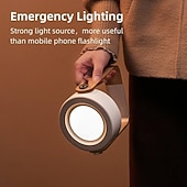 cheap Decorative Lights-Portable LED Lantern Light USB Rechargeable Outdoor Camping Light, Dimmable Atmosphere Lamp for Home Decor, Unique Birthday Gifts for Women Mom Friends