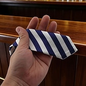 olcso Nyakkendők és csokornyakkendők-Férfi Nyakkendők Elegáns Aktív Divat Előírásos Csíkos Hétköznapi Napi Szabadtéri Parti Születésnap
