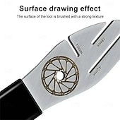 olcso Ručni Alati-kerékpárszerszám tárcsafék-javítókulcs hegyi út kerékpár féktárcsa-beállító egyenesítő szerszám kerékpáros beállítás javítószerszámok