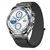levne Chytré hodinky-iMosi TK40 Chytré hodinky 1.47 inch Chytré hodinky s Bluetooth voláním Krokoměr Záznamník hovorů Sledování aktivity Kompatibilní s Android iOS Unisex Hands free hovory Média kontrola Záznamník zpráv