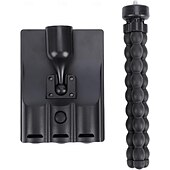 olcso Pathway Lights &amp; Lanterns-1 db kültéri napelemes fali spotlámpa, IP55 vízálló, 3 LED gyöngy, polip dizájn, kettős rögzítési lehetőség, dekoratív LED tájvilágítás kertbe, udvarra, ösvényre, gyepre, teraszra