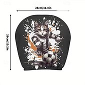 olcso 250. évforduló-2 db rajzfilmfigura, focimeccs mintás fejtámla huzat autóba, belső dekoráció, rugalmas kialakítás, univerzális illeszkedés, alkalmas napi ingázásra és családi kirándulásokra, tökéletes szórakoztató