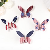 cheap Accessories-250th Anniversary USA Hair Accessories Vintage Adults' Women's 4th of July Casual Party Dress Up