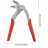 abordables Abrazaderas y alicates-alicates para clips de coche &amp;Herramienta de extracción de molduras, extractor de remaches con resorte para paneles de puertas de automóviles, interior &amp;Revestimiento exterior, mecánico, desmontaje