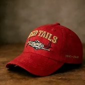 preiswerte U.S. 250. Jahrestag-Tuskegee Airmen „Red Tails“ Heritage Cap – bestickte Baseballkappe, verstellbarer Riemen, zum Gedenken an die Jahre 1941–1949, Geschenk für Männer aus der Militärluftfahrt &amp; Frauen