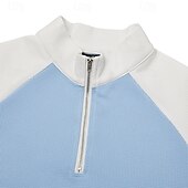 お買い得  聖パトリックの日-男性用 ワッフルポロシャツ ポロ カジュアル フォーマル バンドカラー 長袖 ファッション 純色 テクスチャード加工 ボタン 平織り 秋冬 秋 春 &amp; 秋 レギュラー ブラック ネイビーブルー パープル ダークブルー グレー ライトブルー ワッフルポロシャツ